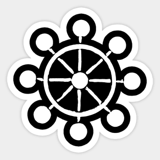 Mahoraga eight handled sword Sticker